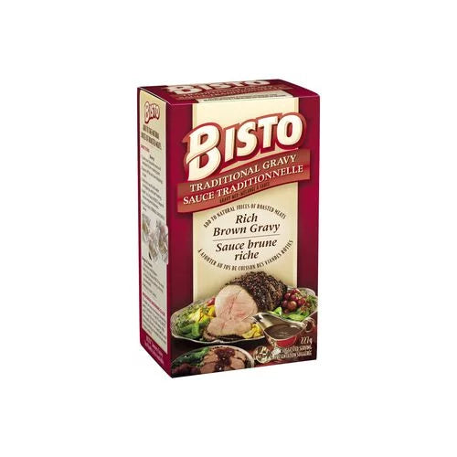 Bisto Traditional Gravy Mix Dipping Sauce Rich Brown Dip 227g- Canada Fresh
