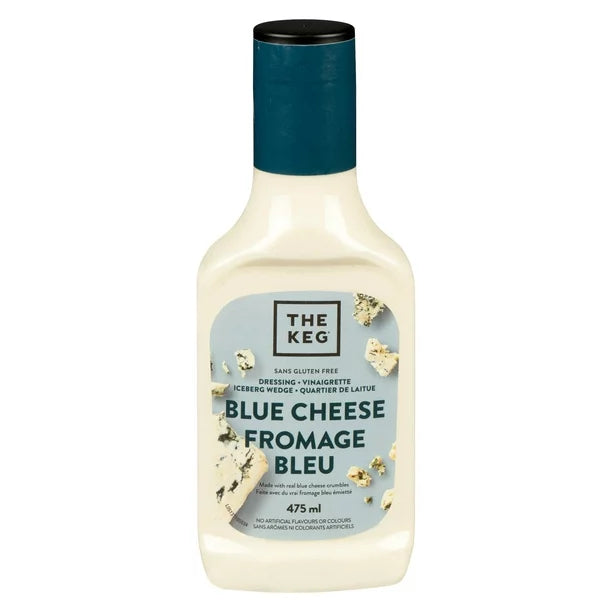 The Keg Steakhouse Blue Cheese Salad Dressing 475ml/16oz.- From Canada