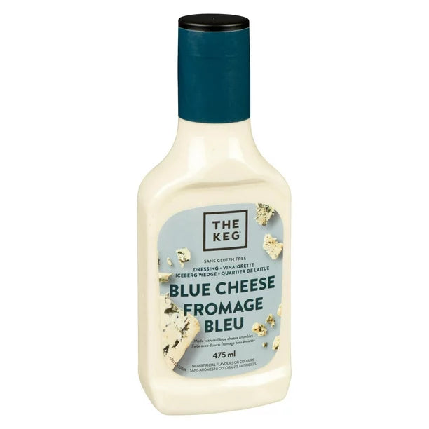 The Keg Steakhouse Blue Cheese Salad Dressing 475ml/16oz.- From Canada