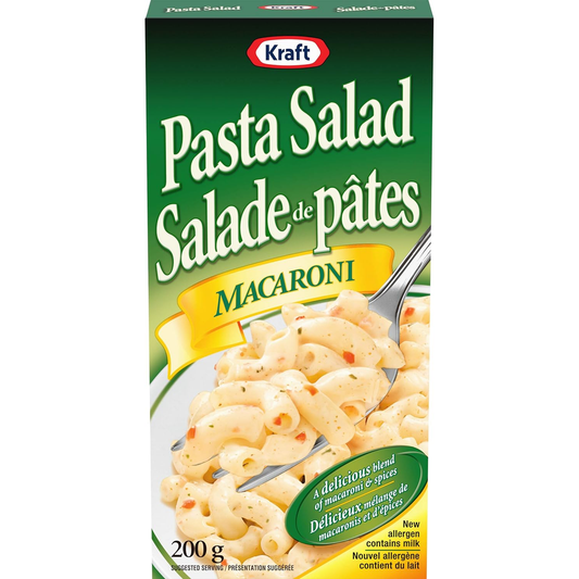 KRAFT Macaroni Salad Mix, 200g/7.1 oz., - Imported from Canada