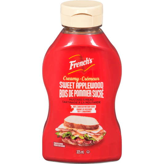 French's, Creamy Sweet Applewood Mustard, 325ml/11 fl. oz. - From Canada