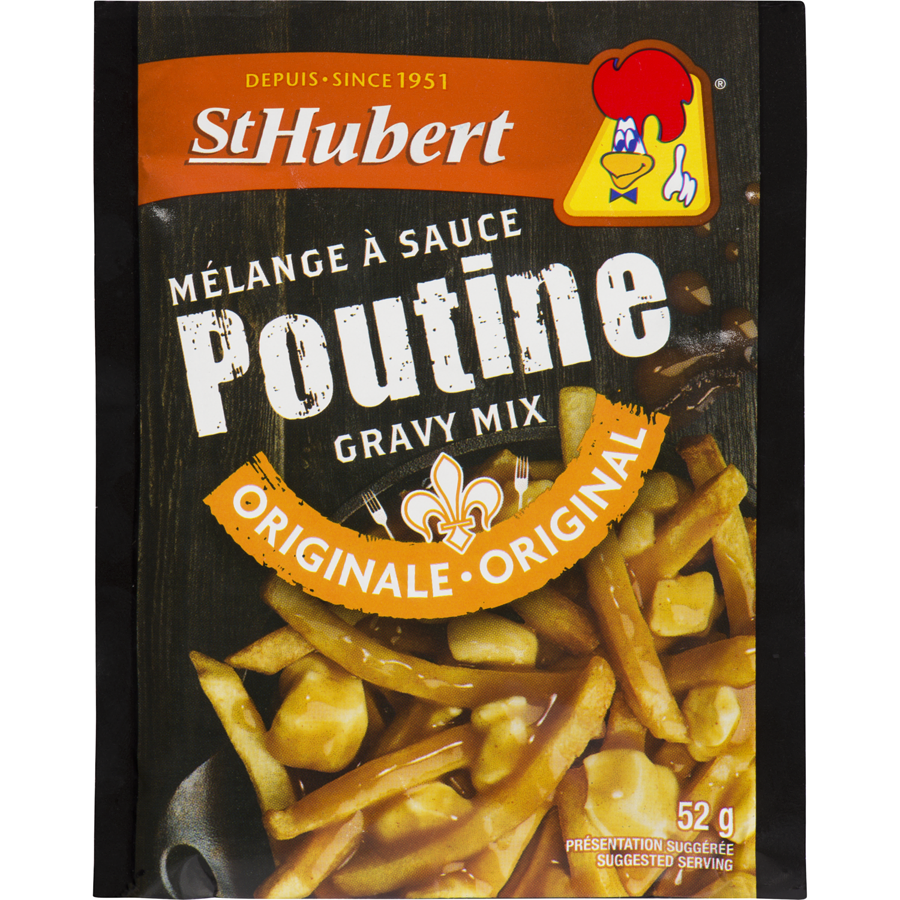 5X St-Hubert Poutine Original Gravy Sauce Mix 52g - CANADIAN FRESH