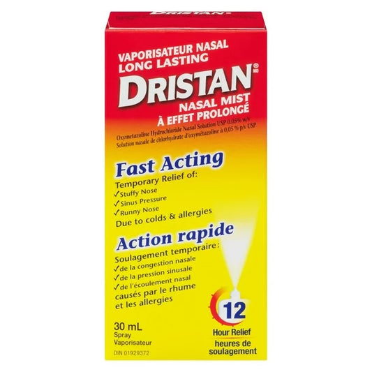 Dristan Fast Acting Long Lasting Nasal Mist Nasal Congestion (30 mL / 1 fl oz)