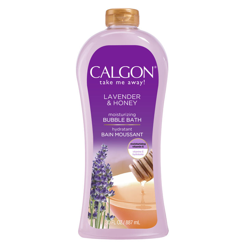 Calgon Take Me Away Skin Silkening Bubble Bath Lavender Honey, 30 fl Oz - Canada