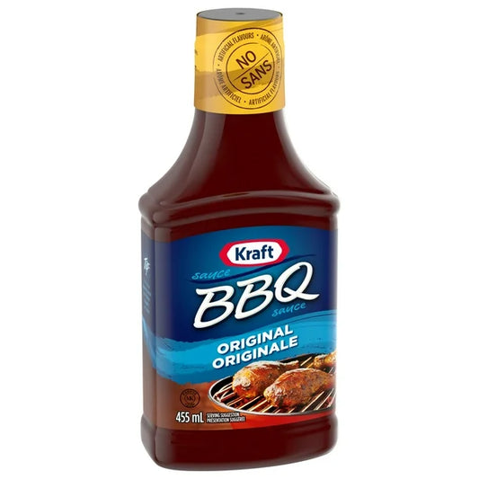 Kraft Barbecue Sauce Original 455g/16 oz., {Imported from Canada}