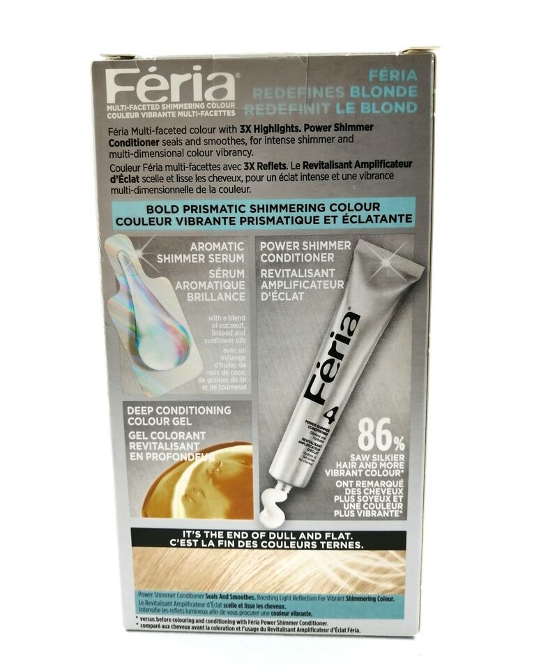 BRANDNEW 2X L'OREAL FERIA STARLET #110 Very Light Beige Blonde Loreal Feria 110