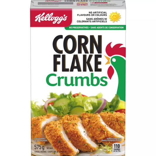 Kellogg's Corn Flake Crumbs, 575g/20oz Box - From Canada