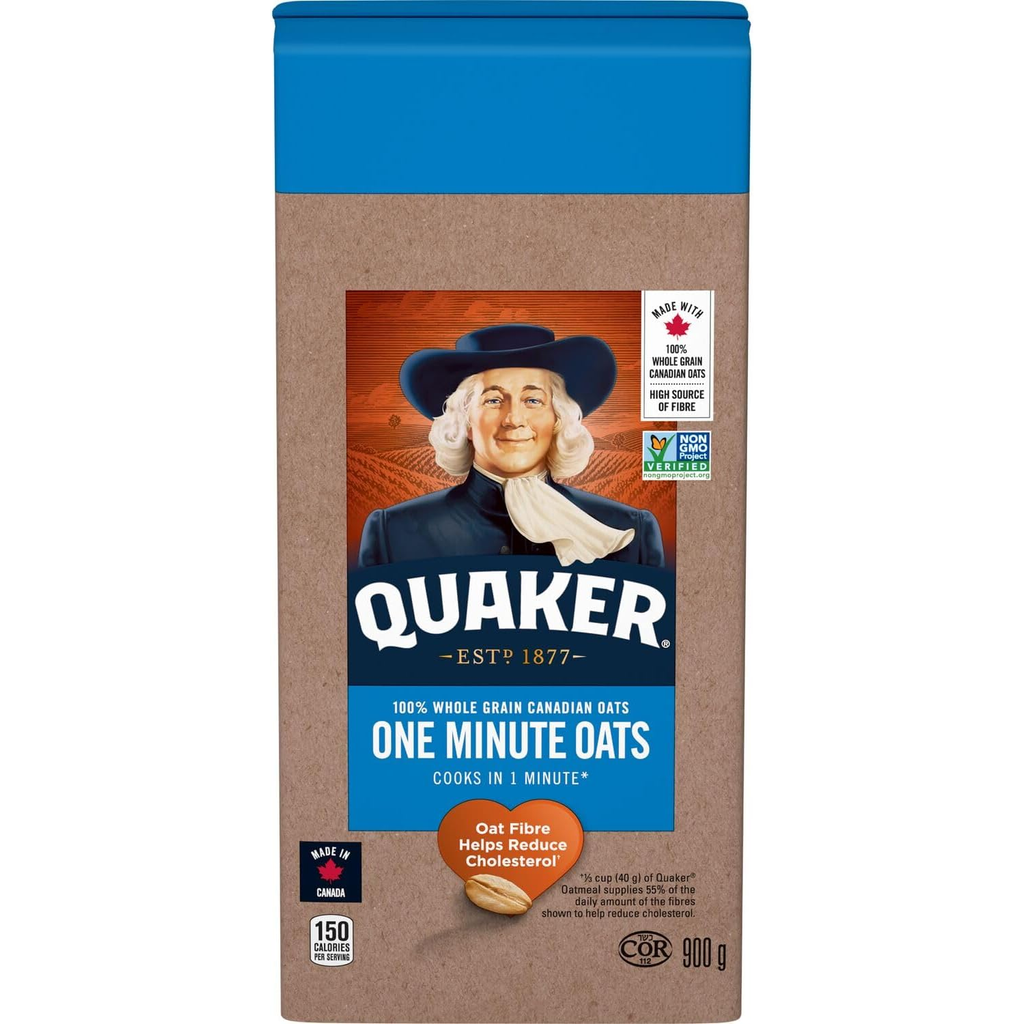 Quaker One Minute Oats 900g/31.7oz - From Canada