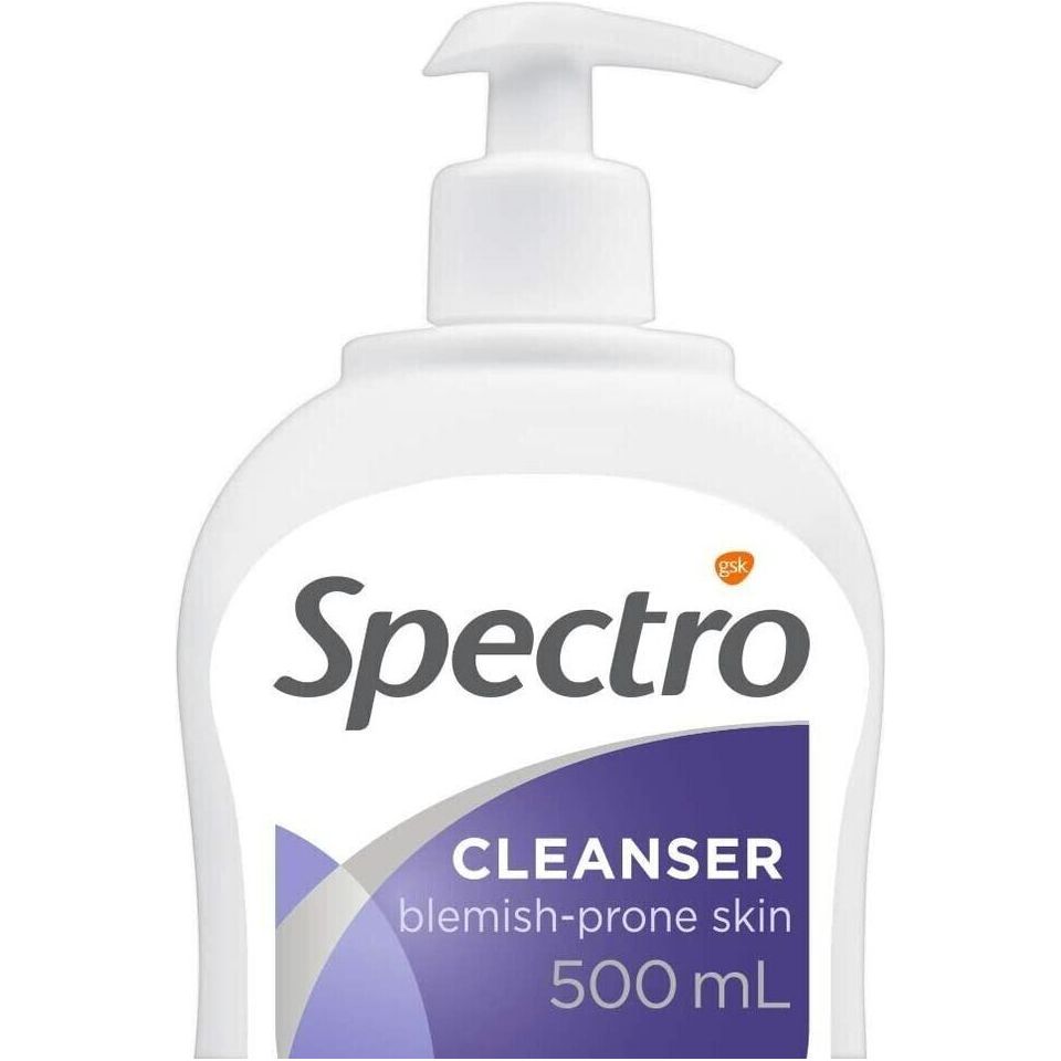 Spectro Jel Cleanser Face Wash Blemish-Prone Skin Fragrance & Dye Free 500ml