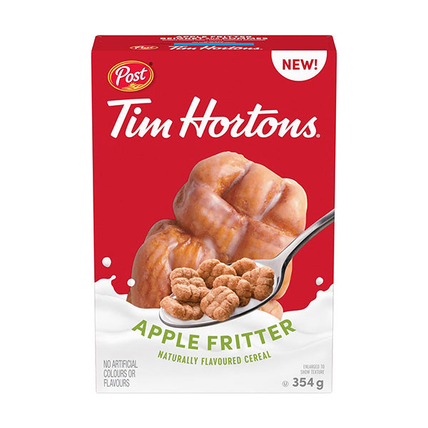 Tim Hortons Apple Fritter Breakfast Cereal, 354g/12.4oz Box