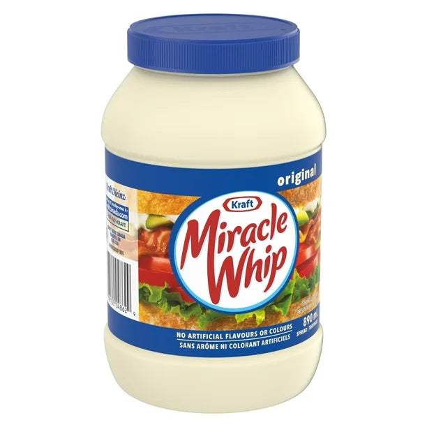 3X Miracle Whip Original Spread 890ml each FRESH from CANADA FAST SHIP