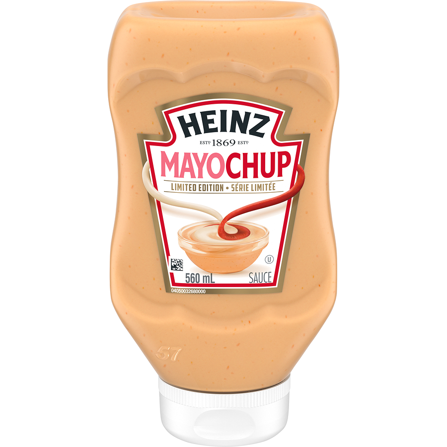 Heinz Mayochup Sauce 560ml Each -ALWAYS FRESH From Canada -Fast Ship