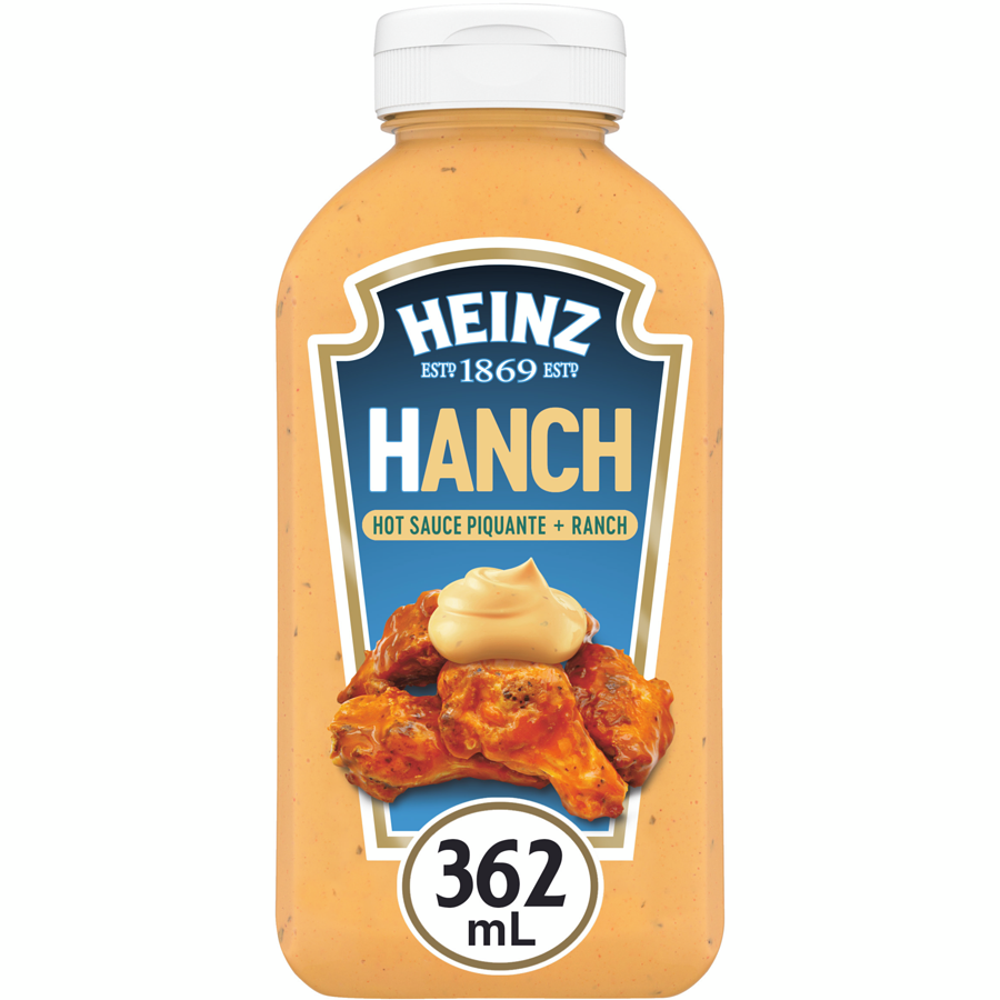 3x Bottle Heinz Hanch Hot Sauce 362ml Each -ALWAYS FRESH From Canada -Fast Ship