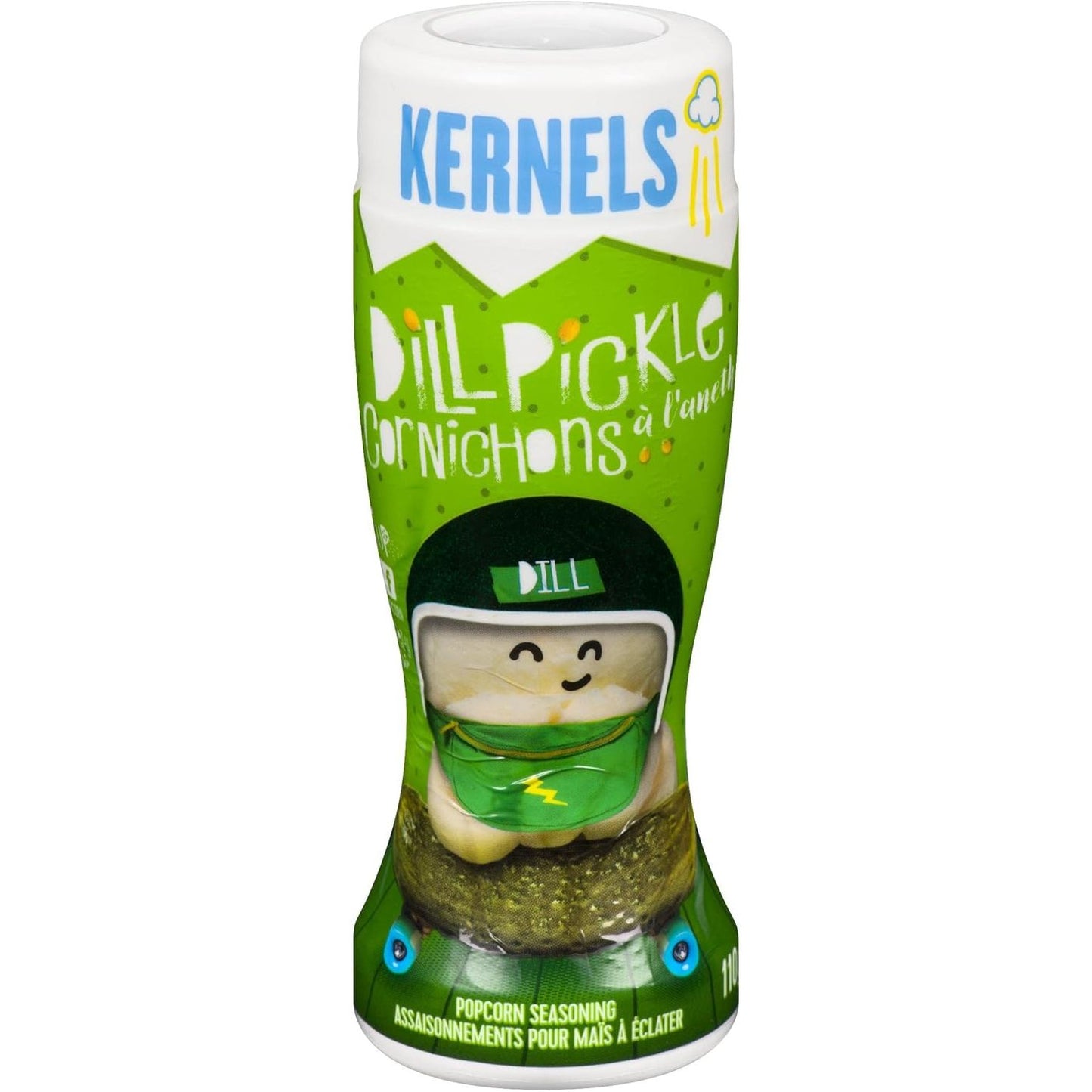 2 Pack Kernels Dill Pickle Popcorn Seasoning 110 Grams - Imported From Canada