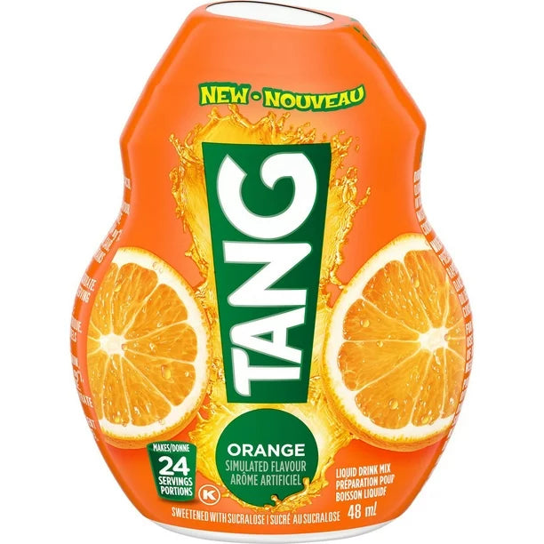 5X Tang Orange Simulated Liquid Drink Mix 24 Servings Bottles New - From Canada