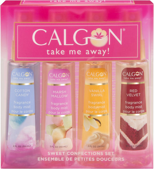 Take Me Away Sweet Confections Set 4 Pc Fragrance Body Mist Gift  2 Fl Oz