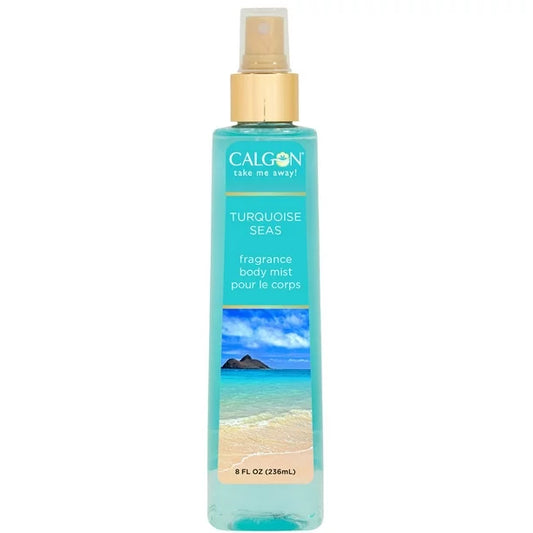 Calgon Take Me Away Turquoise Seas Body Mist Fragrance Spray 8oz