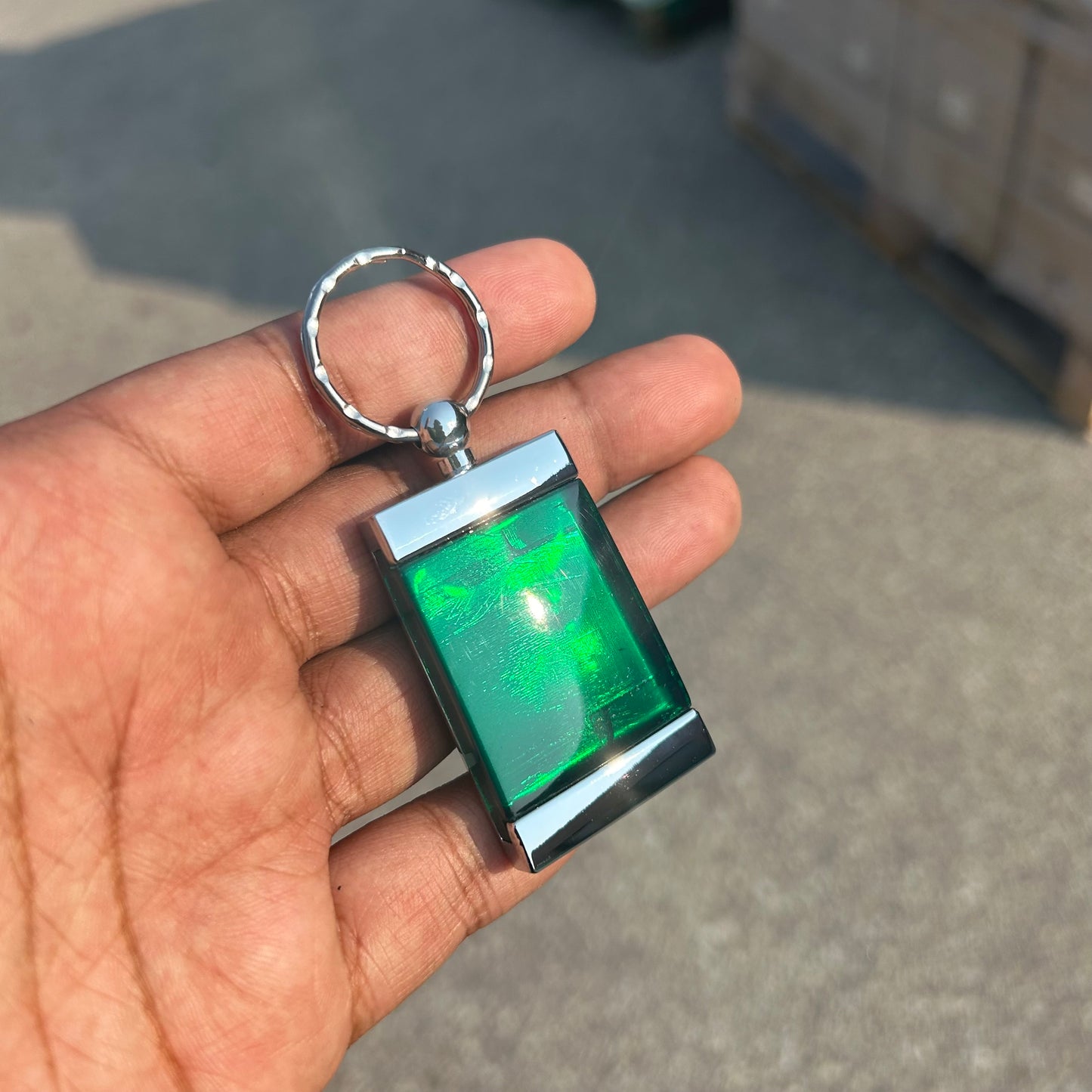 Emerald Keychain Lot