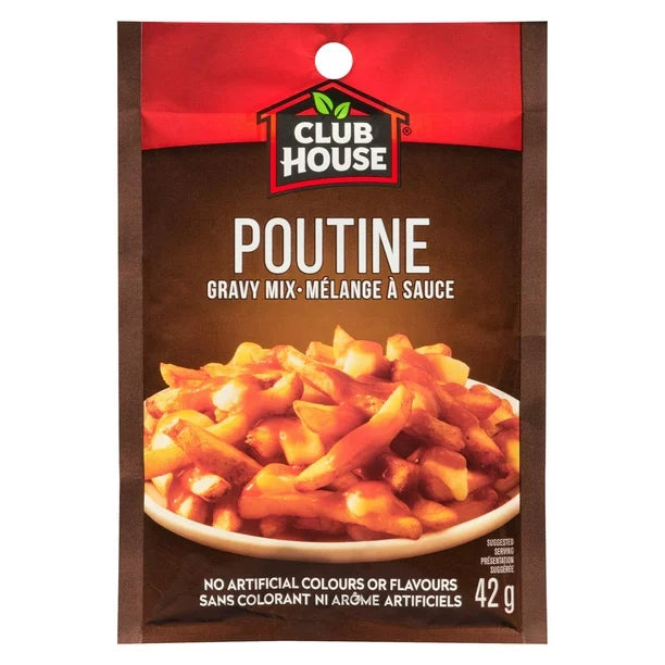 24 Pack Poutine Gravy Mix Sauce Mix Club House 42g Fresh from Canada