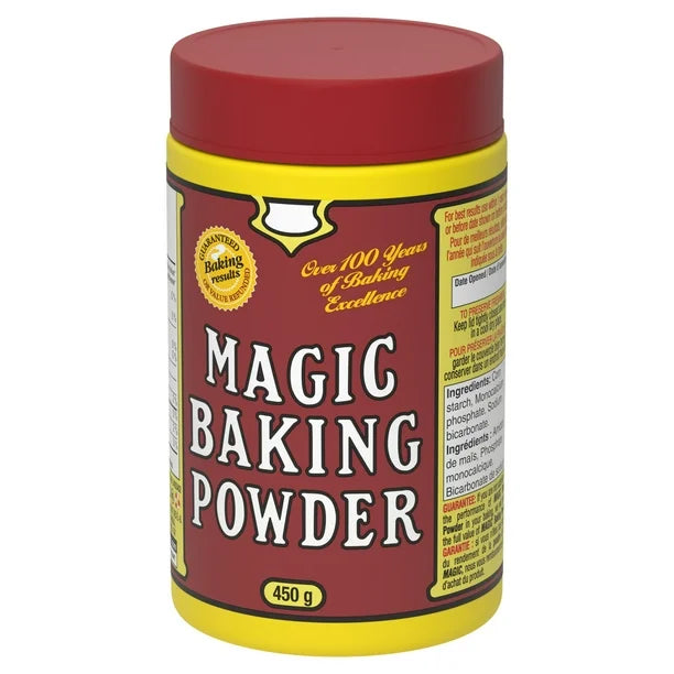 Magic Baking Powder, 450g/15.9oz., Imported from Canada