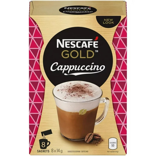 3 Pack of Nescafe Instant Cappuccino in Individual Pockets Imported from Canada