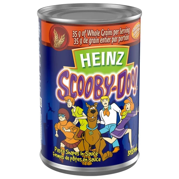 Heinz Scooby-Doo! Whole Grain Pasta 398ml - Imported from Canada