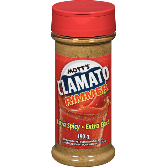 Mott's Extra Spicy Clamato Rimmer, 190g/6.7oz. - Imported from Canada