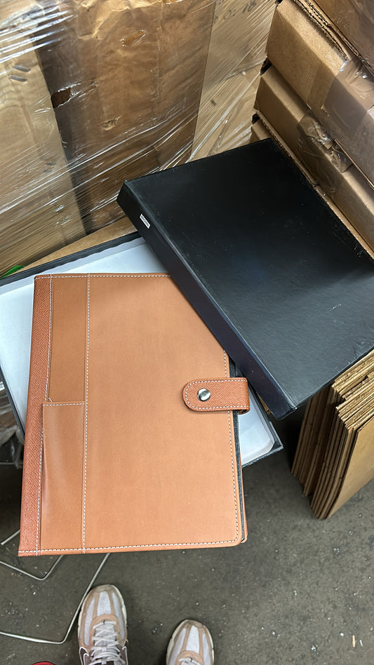 Leather notepad