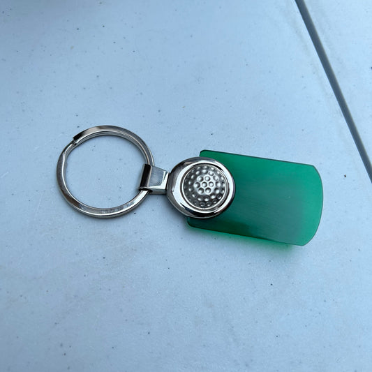 Golf Ball Keychain Tag