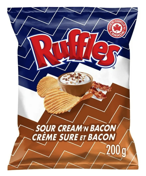 Ruffles Potato Chips (200g)