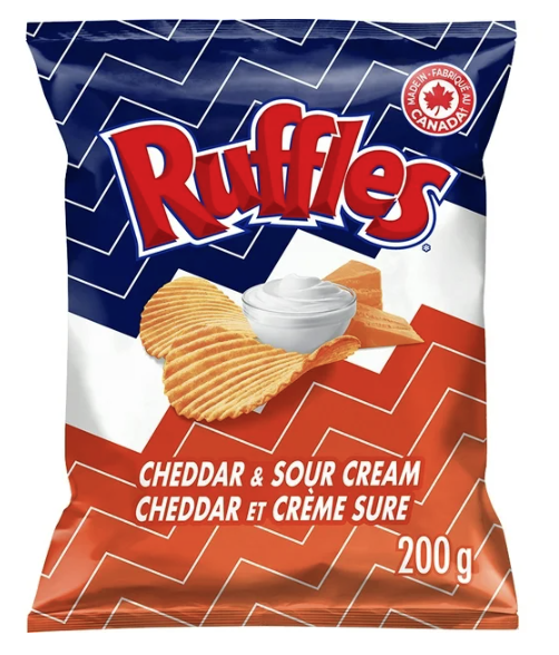 Ruffles Potato Chips (200g)