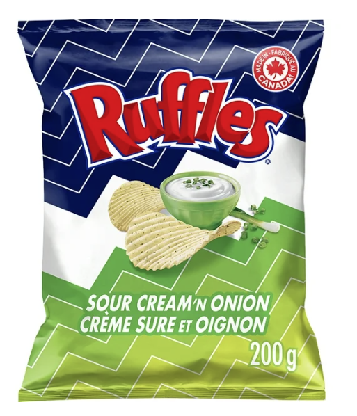 Ruffles Potato Chips (200g)