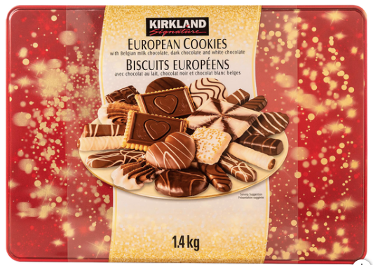 Kirkland Signature European Cookies - 1.4kg