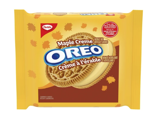 Oreo Maple Creme Sandwich Cookie (2pk)