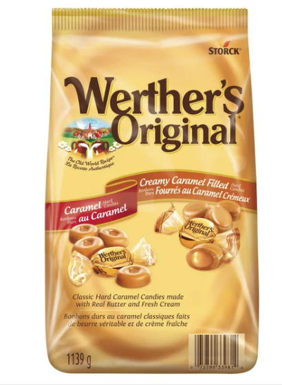 Werther's Original Caramel & Creamy Caramel Filled Hard Candies