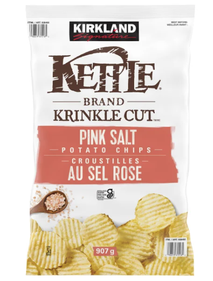 Kirkland Signature Kettle Chips - 907g