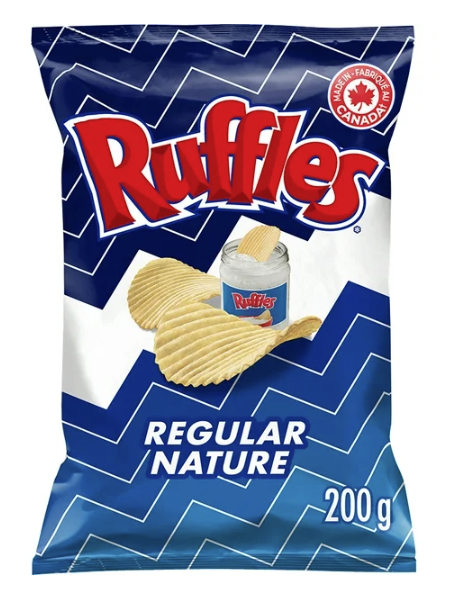 Ruffles Potato Chips (200g)