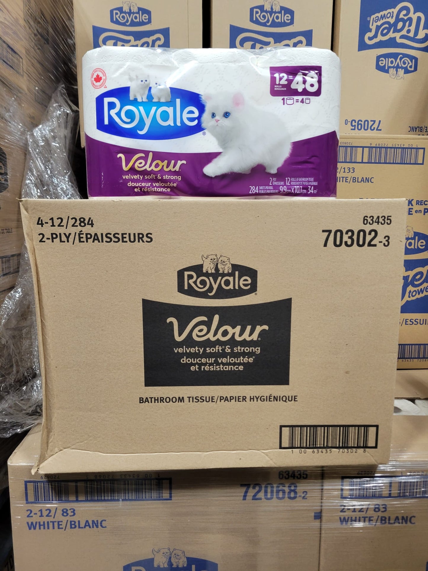 ROYALE BATHROOM TISSUE VELOUR